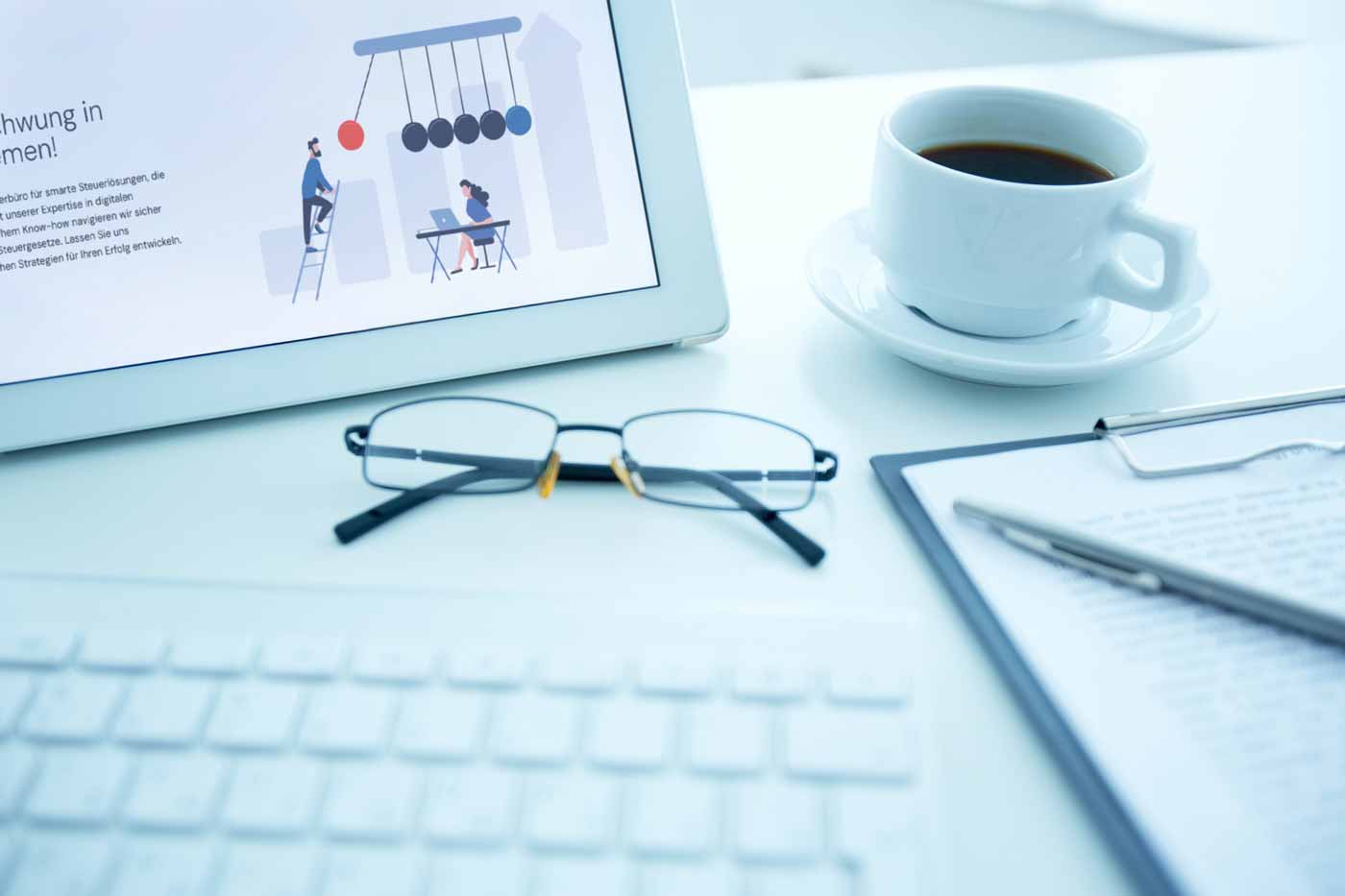 Webdesign, SEO, Webseitenentwicklung, Animationen und Relaunch von impuls.blau durch Pfeffermond